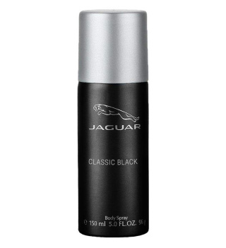 اسپری دئودورانت مردانه مدل Classic Black حجم 150 میل جگوار