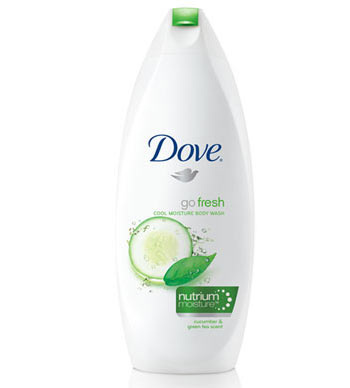 Dove go fresh body shampoo