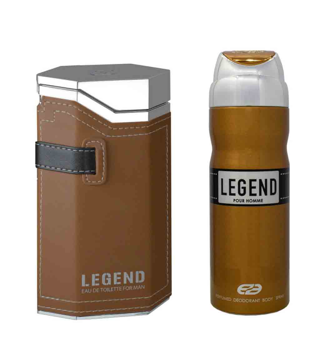 ادوتویلت مردانه عماد آرا مدل Legend حجم 100 میلی لیتر همراه اسپری عماد آرا مدل Legend حجم 200 میلی لیتر نمای ۲