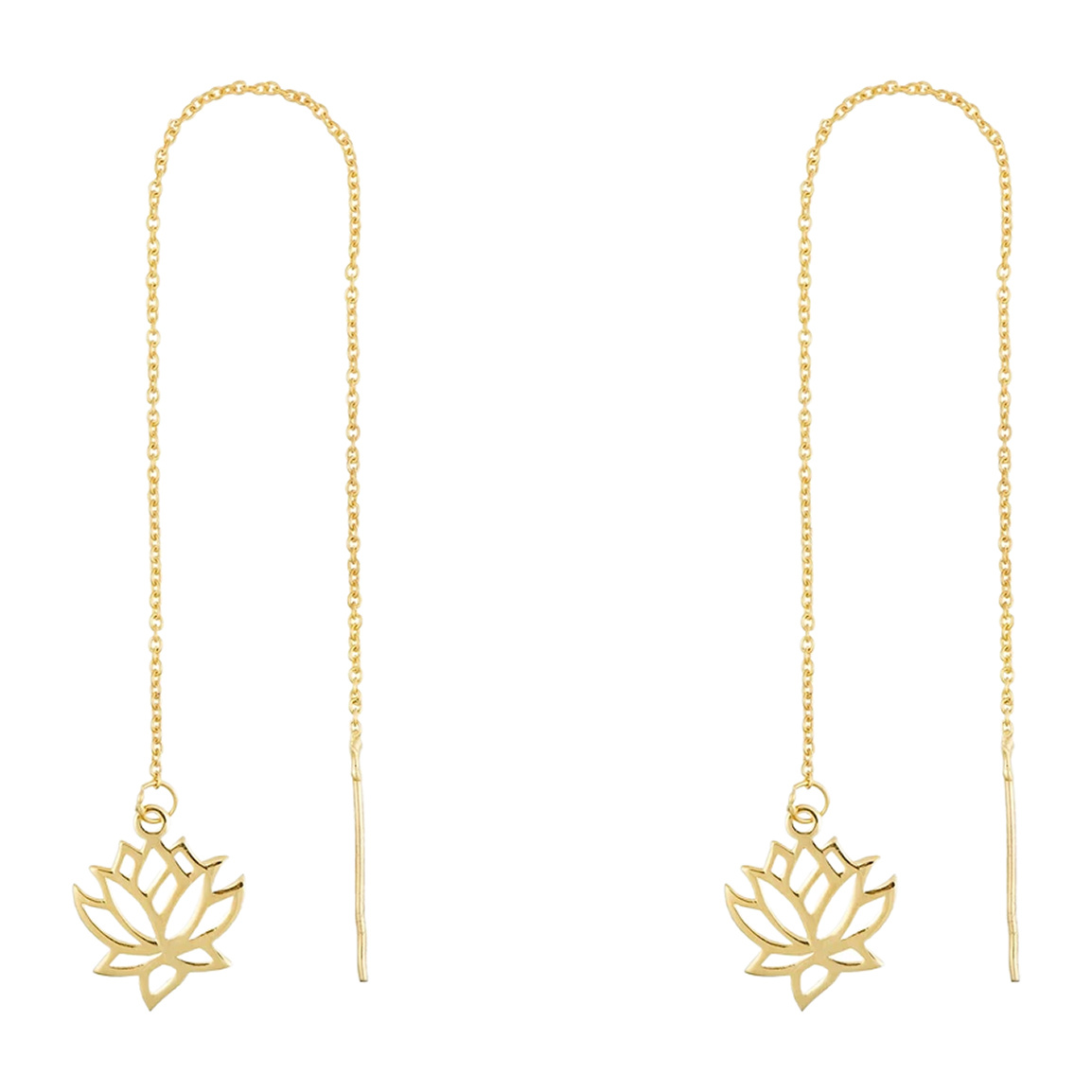 گوشواره طلا 18 عیار زنانه مدل ME0561