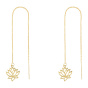 گوشواره طلا 18 عیار زنانه مدل ME0561