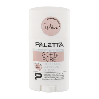استیک صابونی زنانه مدل Soft And Pure وزن 40 گرم پالتا