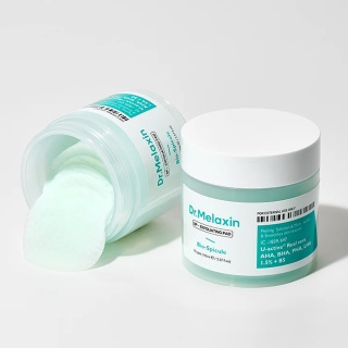 پد لایه بردار و پاکسازی پوست مدل BP بسته 70 عددی دکتر ملاکسین - 01