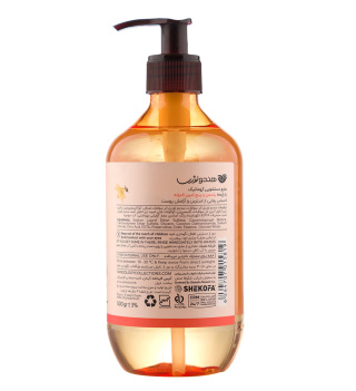 مایع دست شویی آروماتراپی Honey Suckele و Jasmin حجم 500میل هندولوژی - 02