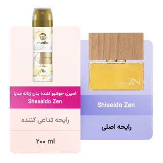 اسپری خوشبو کننده بدن زنانه مدل Shesaido Zen حجم 200 میلی لیتر مدیا - 02