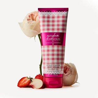کرم آبرسان بدن مدل Gingham Gorgeous با رایحه گل های میوه ای وزن 226 گرم بث اند بادی ورکس - 01