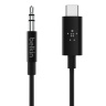کابل تبدیل USB-C به AUX 3.5 میلی متری مدل F7U079bt03-BLK بلکین