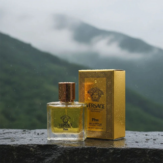 عطر جیبی مردانه مدل Versace Eros Energy حجم 25 میلی لیتر پینک ویژوال - 02