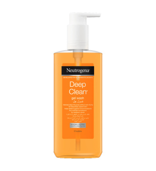 ژل شستشوی عمیق صورت مدل Deep Clean مناسب انواع پوست حجم 200 میل نوتروژینا - 01
