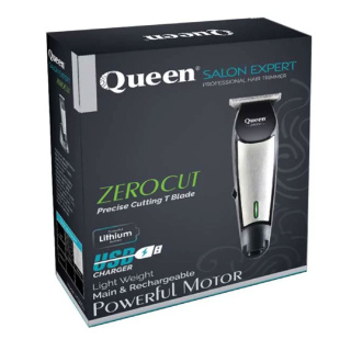 ماشین اصلاح تریمر زیروکات شارژی کوئین مدل HC002 - 01