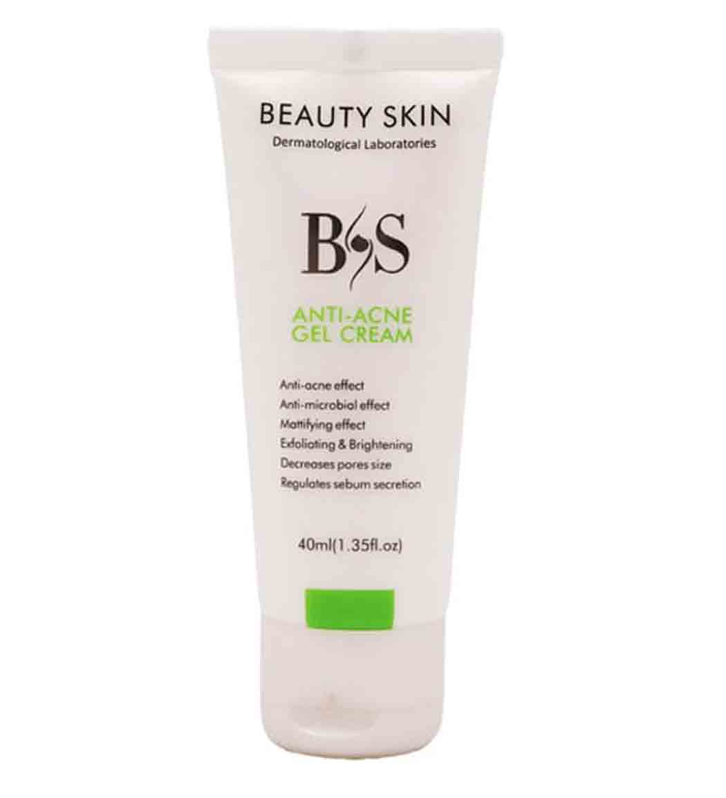ژل کرم ضد جوش بیوتی اسکین مدل Sebum Acne حجم 40 میلی لیتر نمای ۲