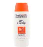 لوسیون ضد آفتاب فیزیکال +SPF50 مدل زینک نیوژن مناسب پوست حساس 100میل