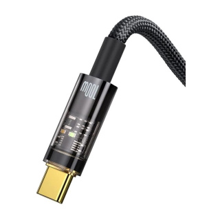 کابل شارژ سریع USB A به USB C بیسوس مدل Explorer Series 100W طول 1 متر - 02