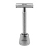 خودتراش مدل Safety Razor به همراه پایه سیلور