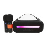 اسپیکر و میکروفون بلوتوثی 24 وات مدل PORTABLE SPEAKER DUAL MIC 24W GALA پرودو