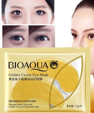 ماسک ورقه ای زیر چشم خاویار طلایی بیوآکوا