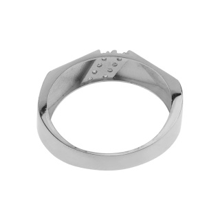 ست حلقه طلا 18 عیار زنانه و مردانه مدل MR1361 مهر گالری - 03