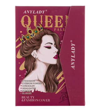 پالت سایه مدل Princess And Queen ارسال با طرح رندوم آنی لیدی