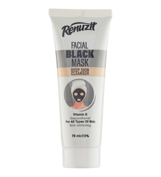ماسک صورت حاوی کربن فعال 75میل رینوزیت