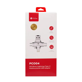 مبدل و کارت خوان Micro SD1 In3 مدل PCO04 پرووان - 01
