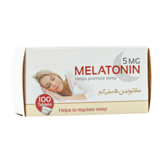 قرص ملاتونین 5 میلی گرم بسته 100 عددی اکسیر آفرین آریا