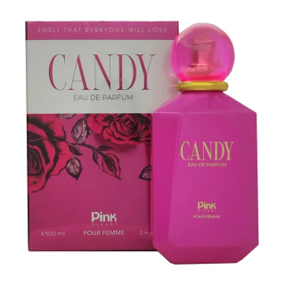 ادوپرفیوم زنانه مدل Candy حجم 100 میلی لیتر پینک ویژوال - 01