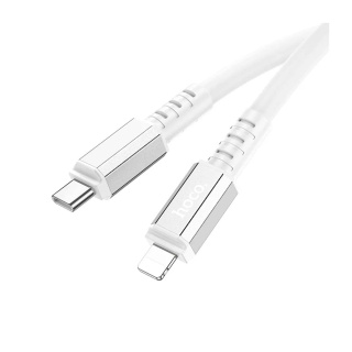 کابل شارژ 20 وات Lightning به USB-C مدل X85 هوکو - 01