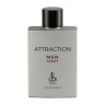 ادو پرفیوم مردانه مدل Attraction Men Sport حجم 100 میلی لیتر با پکیج Soft اسپرینگ لیلیز