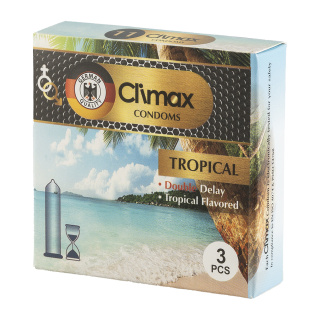 کاندوم مدل TROPICAL بسته 3 عددی کلایمکس