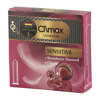 کاندوم مدل Sensetive بسته 3 عددی کلایمکس