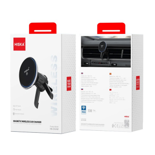 پایه نگهدارنده و شارژ وایرلس گوشی موبایل مدل HK-2354W هیسکا - 06