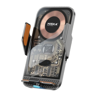 پایه نگهدارنده و شارژر بی سیم گوشی موبایل مدل HK-2351W هیسکا