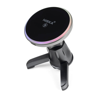 پایه نگهدارنده و شارژر وایرلس گوشی موبایل مدل HK-2352W هیسکا - 02