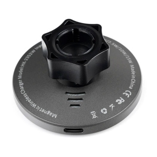 پایه نگهدارنده و شارژر وایرلس گوشی موبایل مدل HK-2352W هیسکا - 04