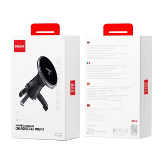 پایه نگهدارنده و شارژر وایرلس گوشی موبایل مدل HK-2352W هیسکا - 07