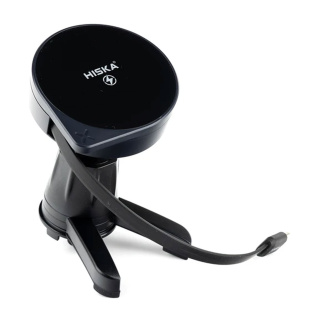 پایه نگهدارنده و شارژر وایرلس گوشی موبایل مدل HK-2353W هیسکا - 01