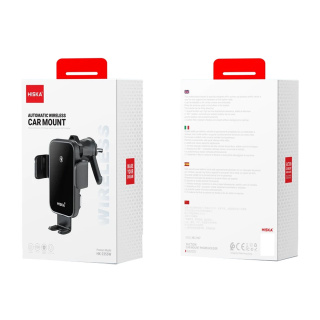 پایه نگهدارنده و شارژر وایرلس گوشی موبایل مدل HK-2355W هیسکا - 07