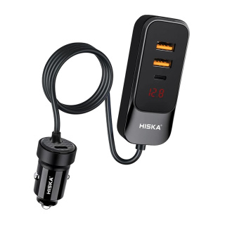 شارژر فندکی 120 وات هیسکا مدل HCC-327
