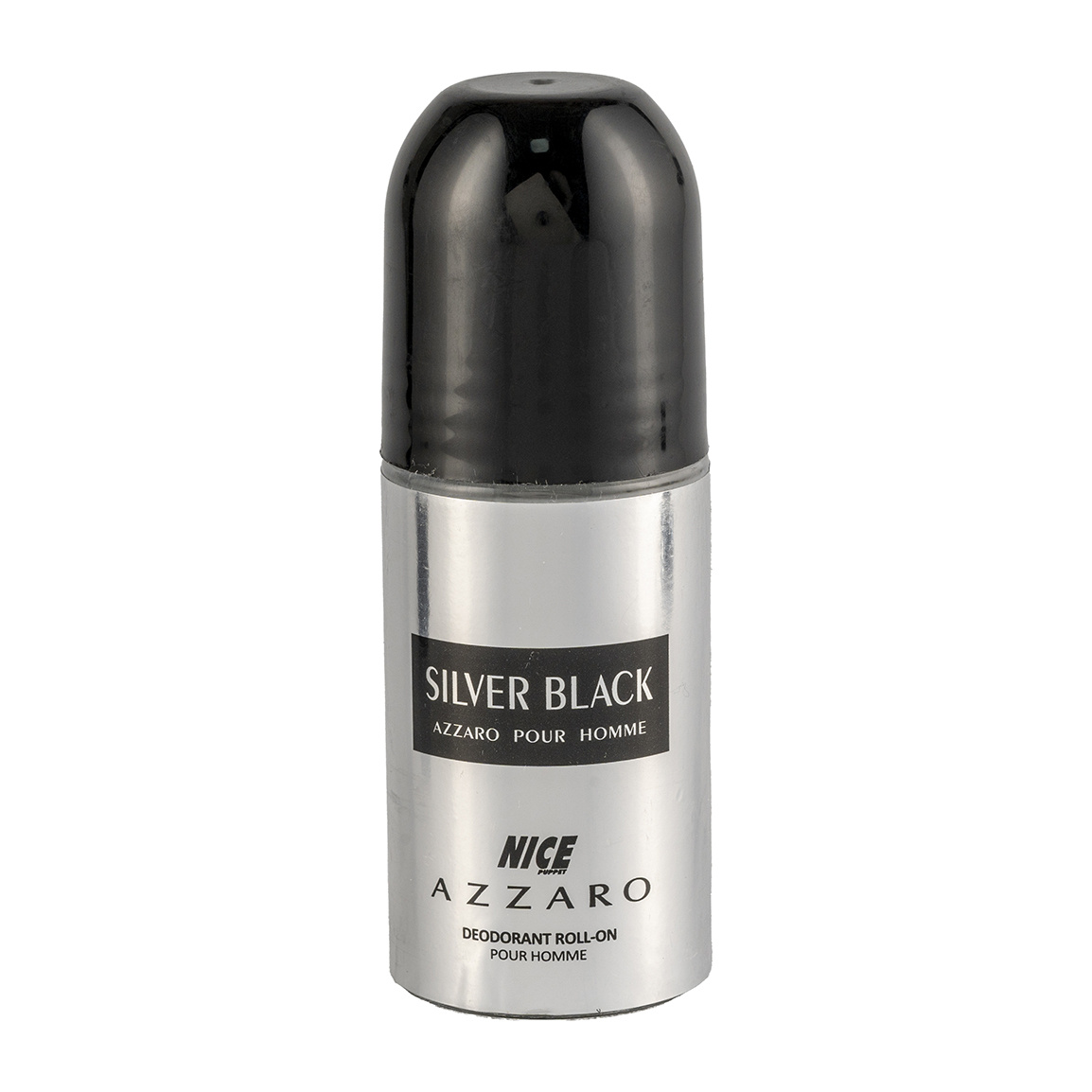 رول ضد تعریق مردانه مدل Azzaro silver black حجم 60 میلی لیتر