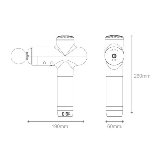 ماساژور تفنگی بوستر مدل LightSaber - 02