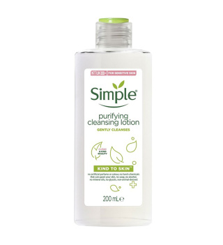 لوسیون پاک کننده صورت مدل Purifying حجم 200میل سیمپل