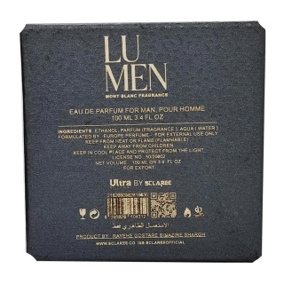 ادوپرفیوم مردانه مدل Mont Blanc Legend Lu Men ultra box حجم 100 میلی لیتر اولترا ویرچوال - 02
