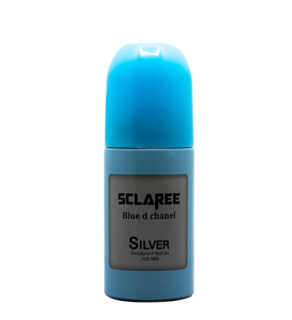 رول ضد تعریق مردانه مدل Silver Blue D Chanel حجم 60 میل اسکلاره