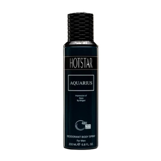 اسپری دئودورانت مردانه مدل Aquarius حجم 200 میلی لیتر هات استار
