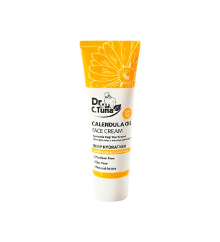 کرم مرطوب کننده و آبرسان عمیق صورت حاوی عصاره کالندولا دارای SPF15 مناسب پوست های خشک و حساس 50 میل فارماسی فارماسی