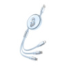 کابل تبدیل USB به USB-C و microUSB و لایتنینگ مدل PCC118R پرووان