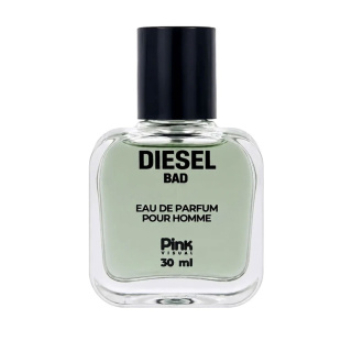 عطر جیبی مردانه مدل Diesel Bad حجم 30 میلی لیتر پینک ویژوال