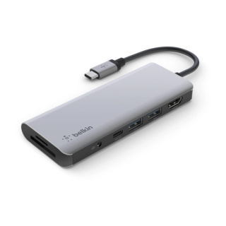 مبدل چند پورت USB-C یک به هفت بلکین مدل AVC009btSGY - 02