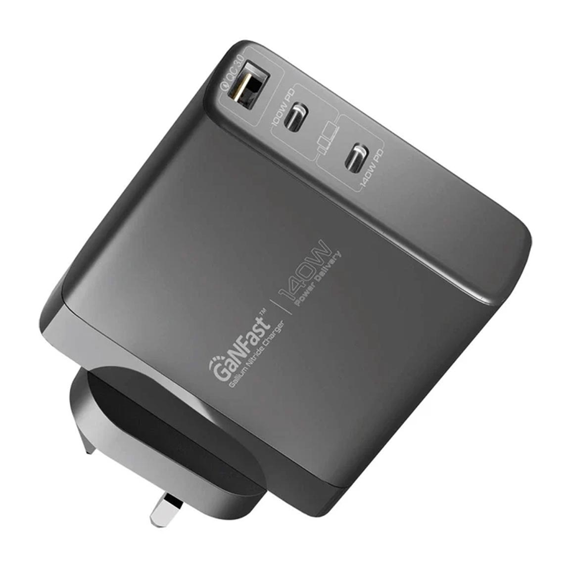 شارژر دیواری مدل GANCHARGE-140W
