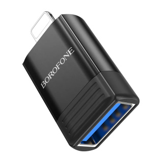 مبدل Lightning TO USB2.0 OTG مدل BV18 بروفون - 01